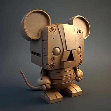 3D model SUPER ROBO MOUSE game (STL)